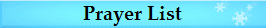 Prayer List